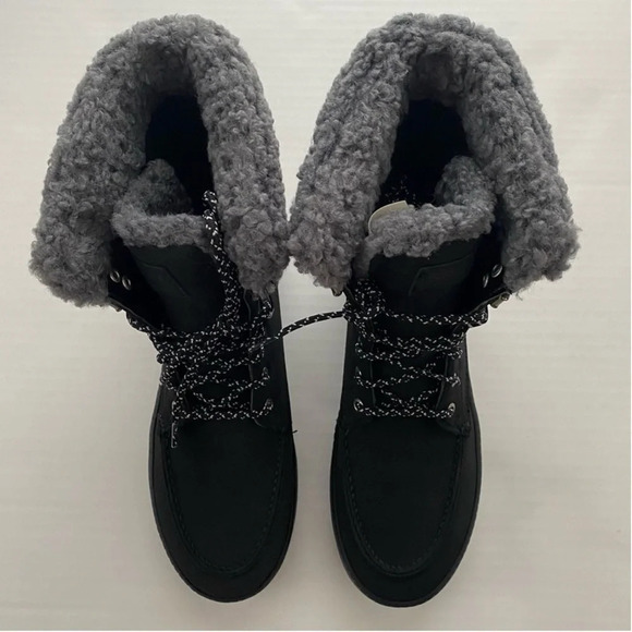 New Sperry Women's Juneau Lace Up Black Winter Boots
STS86817 9 Hiking Sherpa - Picture 12 of 14